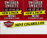SWISHER SWEETS MINI CIGARILLOS - 20/6 PKS 